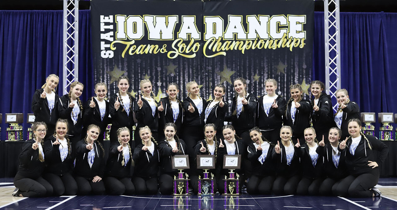 Dance Team earns fourth straight state championship in three classes