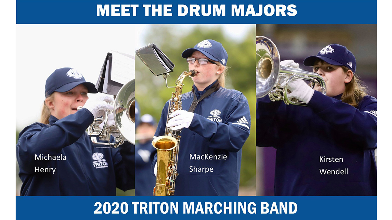 Marching Band announces 2020 Drum Majors