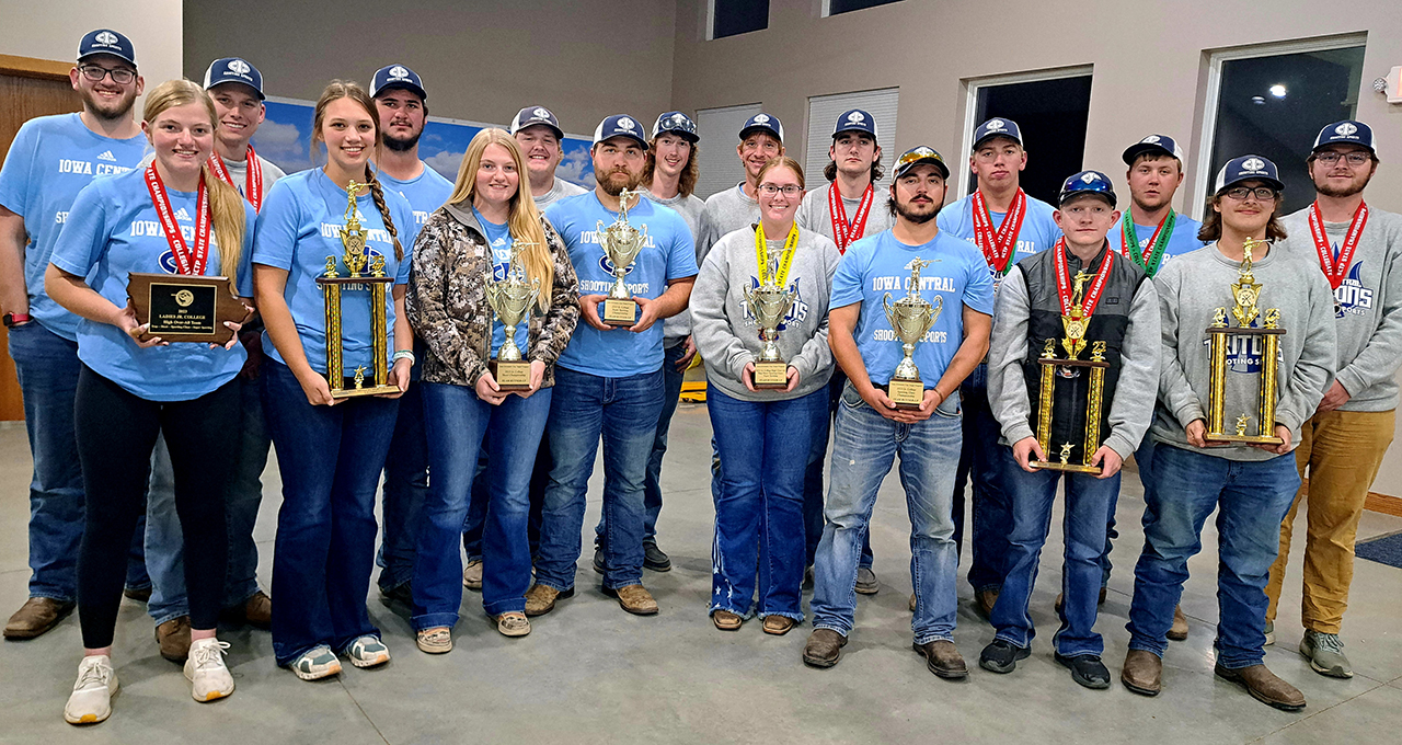 Iowa Central Sports Shooting competed at the ICCAC Championships last weekend 