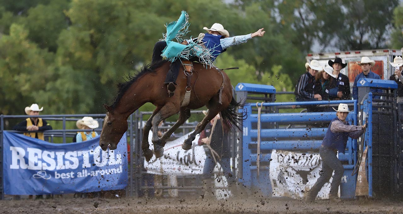 Tritons place third and fifth in team standings at home rodeo. 