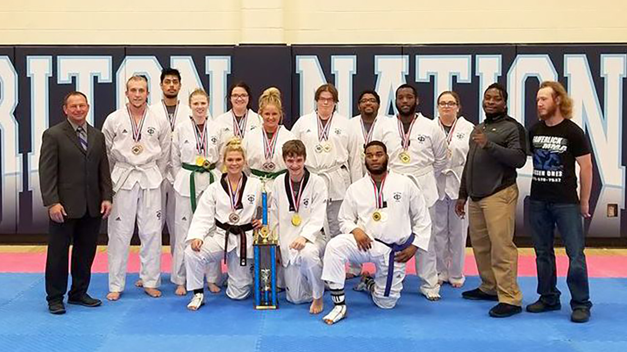 The Tritons hosted the Iowa Central Taekwondo Championships.