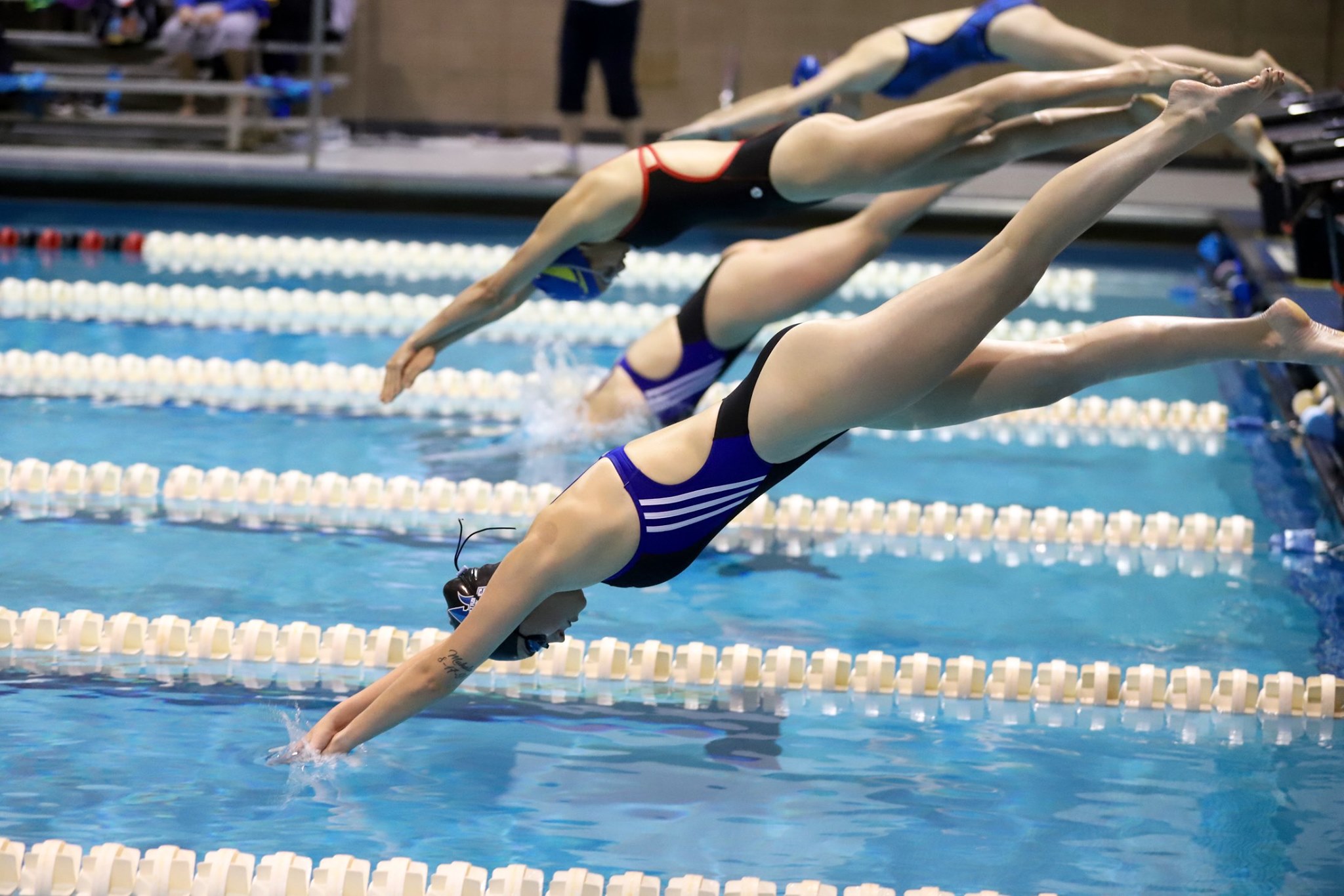 Tritons record several season, personal best times