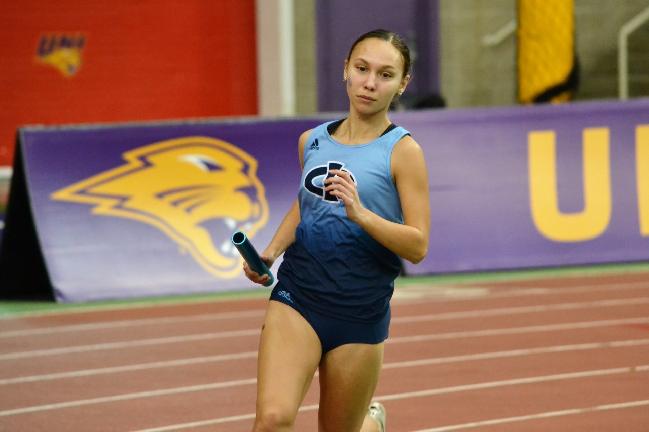 Rosalie Fish competes at the UNI JC Open.